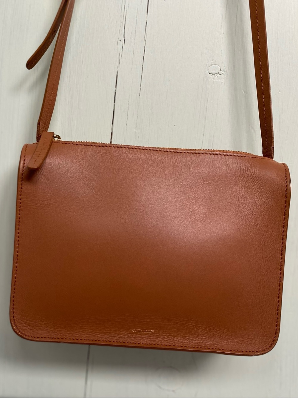 Cuero&Mor Tan Leather Crossbody Bag